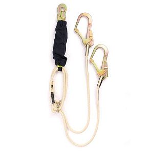 Строп страховочный двуплечий с амортизатором огнестойкий регулируемый OLYMP Феникс СА22ОР