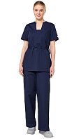 Комплект женский 'Тильда' темно-синий